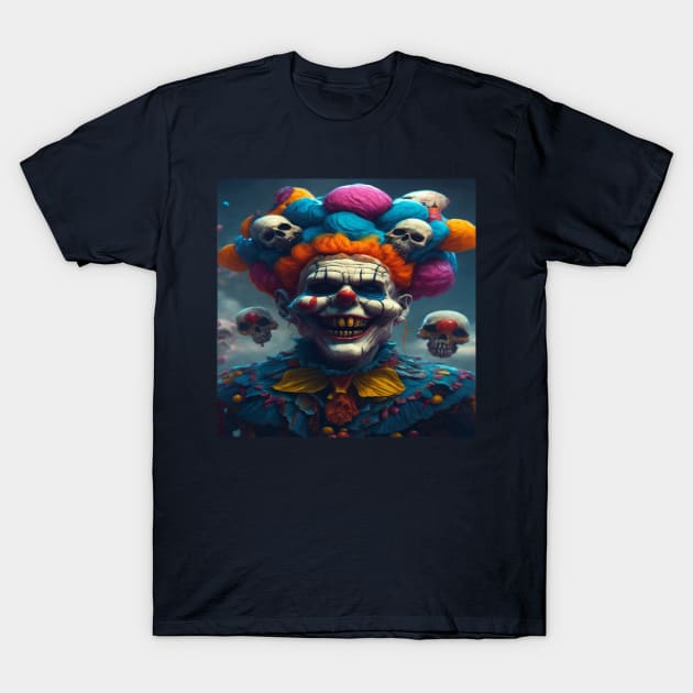 killer clown T-Shirt by sukhendu.12